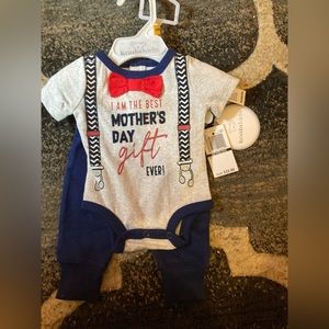 koala kids i am the best mother’s day gift newborn clothing set